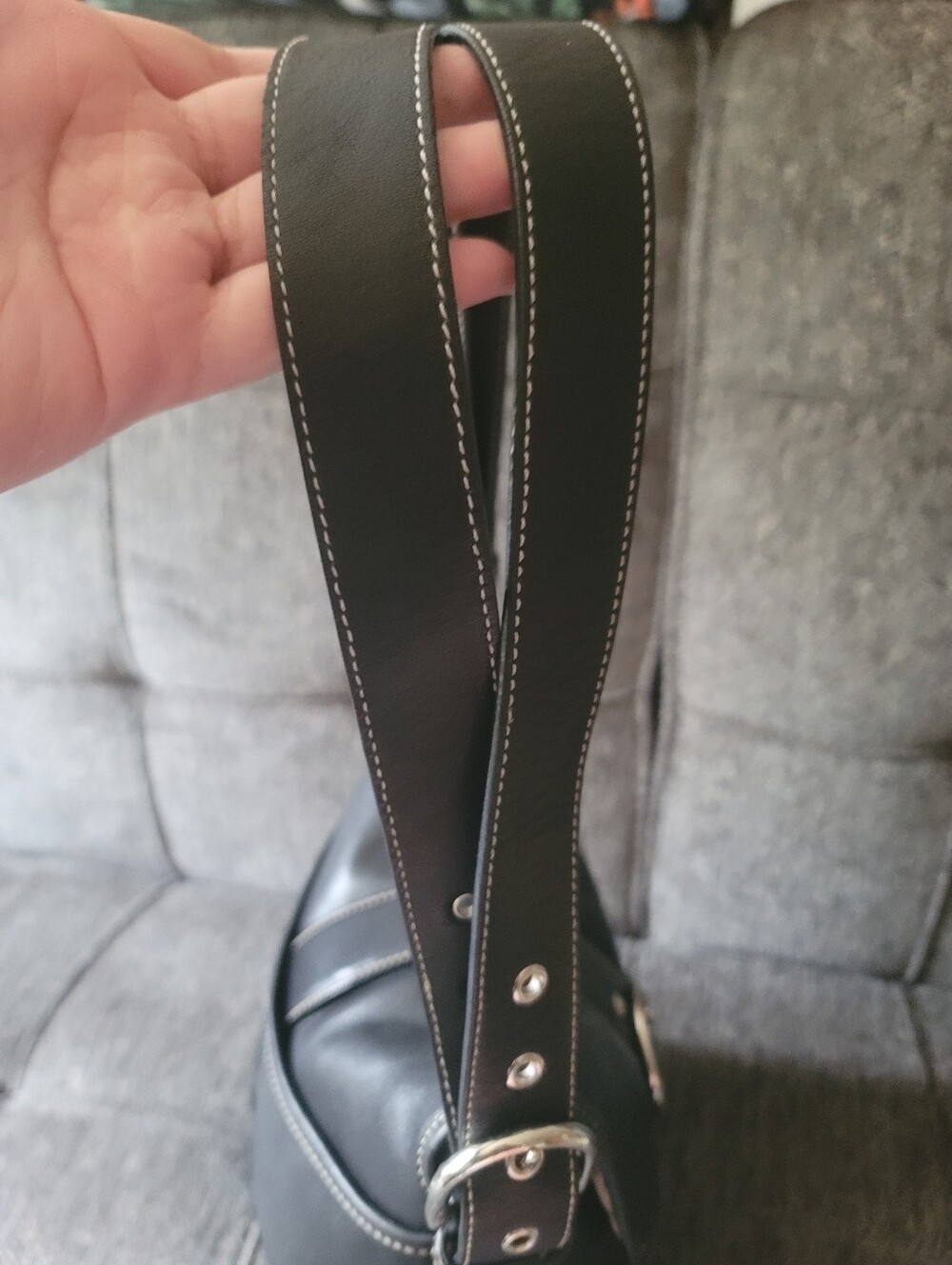 Coach Soho Vintage Leather Hobo Bag 2004 Y2K - Picture 15 of 16